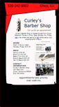 Mobile Screenshot of curleysbarbershop.com